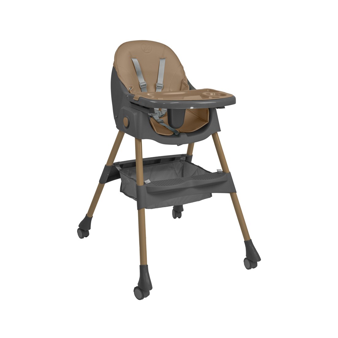 Φωτογραφία προϊόντος: Καρεκλάκι Φαγητού Bebe Stars Comfy 2 in 1 Beige 865-182