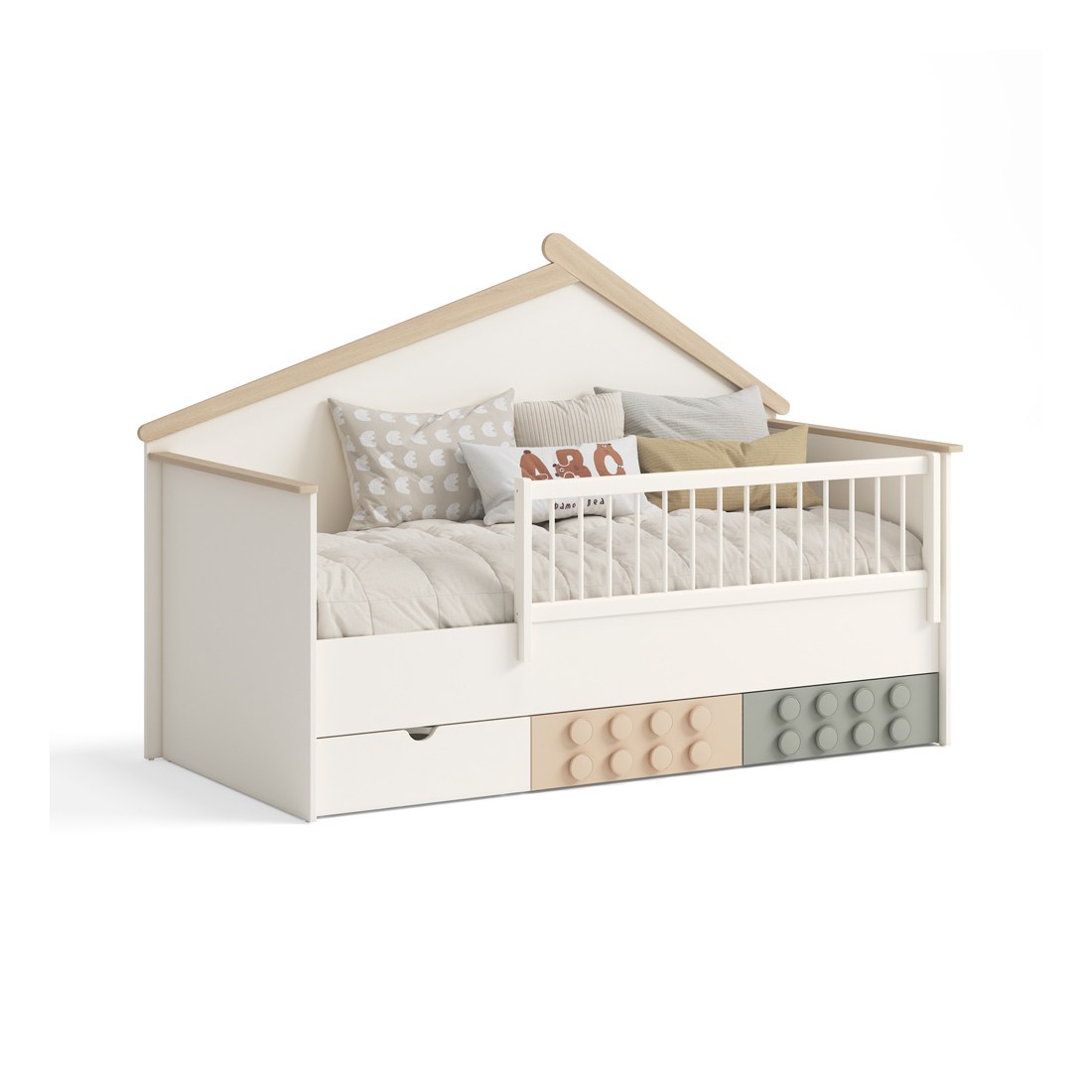 Φωτογραφία προϊόντος: Montessori Κρεβάτι Bebe Stars Lego 90x200cm 481-07
