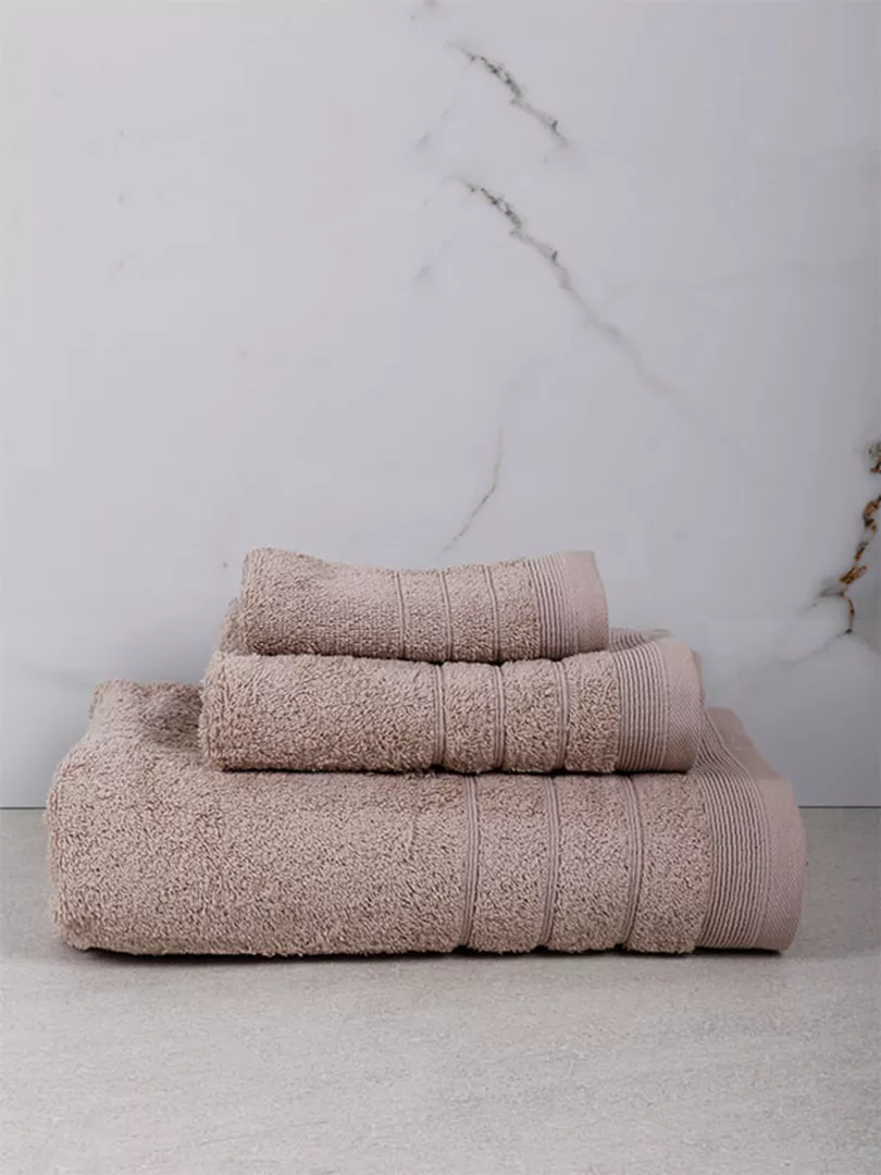 Φωτογραφία προϊόντος: Πετσέτα Χίμπουρι 11 Medium Beige Σετ 3 τεμ. - Sunshine