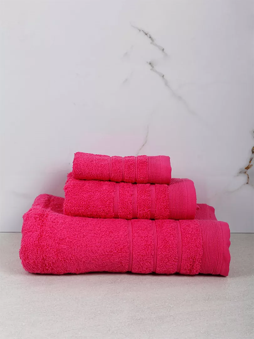 Φωτογραφία προϊόντος: Πετσέτα Χίμπουρι 4 Fuchsia Προσώπου (50x90) - Sunshine