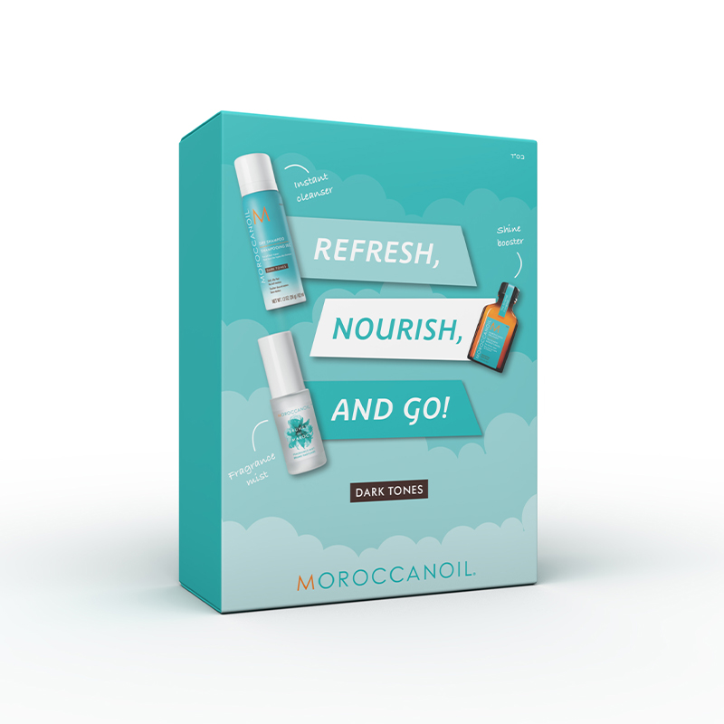 Φωτογραφία προϊόντος: Moroccanoil Refresh Nourish and Go Dark Tones (56853) 7290116978574