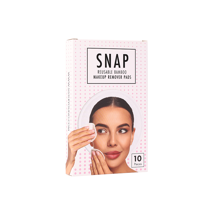 Φωτογραφία προϊόντος: Sister Young Snap Make Up Removal Pads Επαναχρησιμοποιούμενα Πανάκια Ντεμακιγιάζ