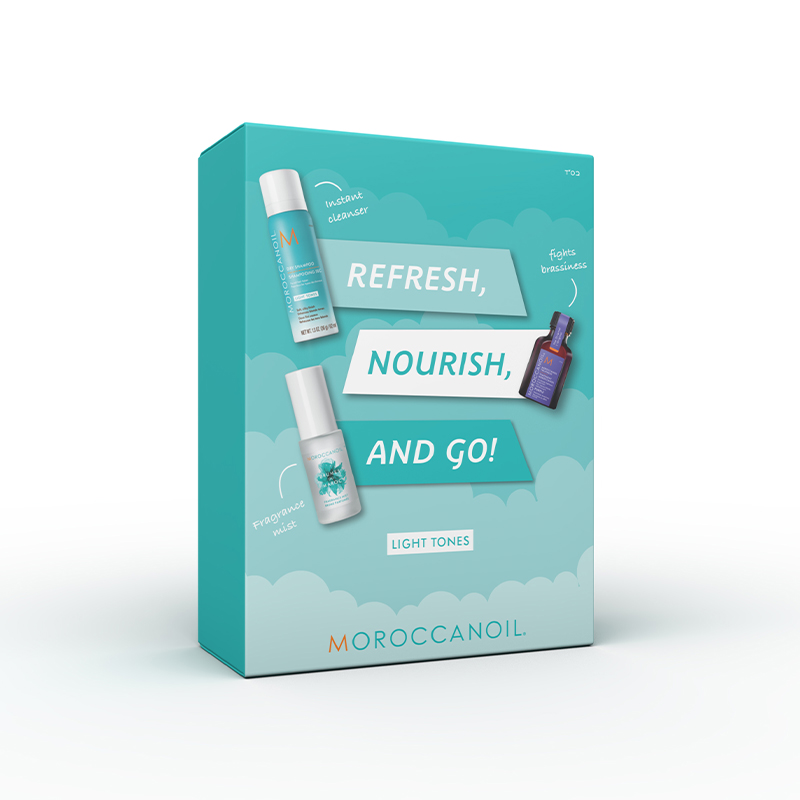 Φωτογραφία προϊόντος: Moroccanoil Refresh Nourish and Go Light Tones (Light Tones)