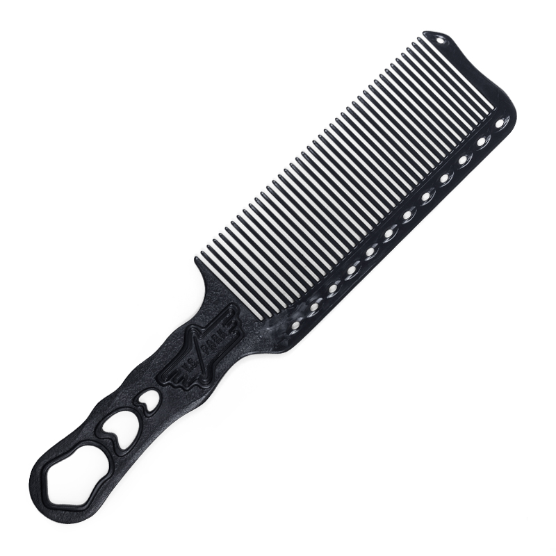 Φωτογραφία προϊόντος: YS Park 282 Barber Comb Slim Black - Χτένα Κουρέματος Στενή Μαύρη