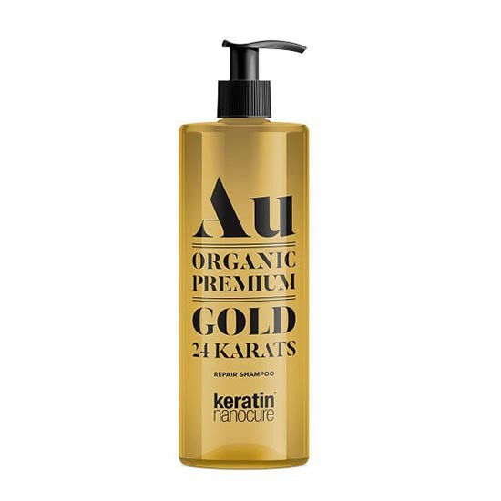 Φωτογραφία προϊόντος: Keratin Nanocure Au Gold 24CT Σαμπουάν 500ml