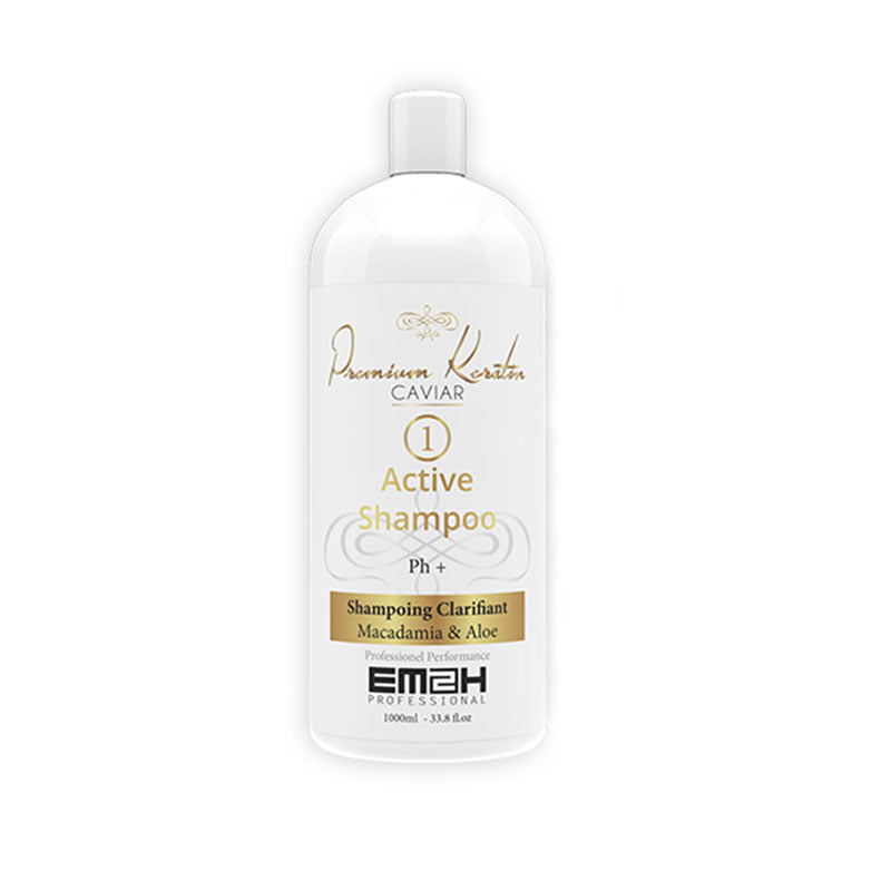 Φωτογραφία προϊόντος: EM2H Professional Premium Keratin Caviar Active Shampoo Σαμπουάν για Βαθύ Καθαρισμό 1000ml
