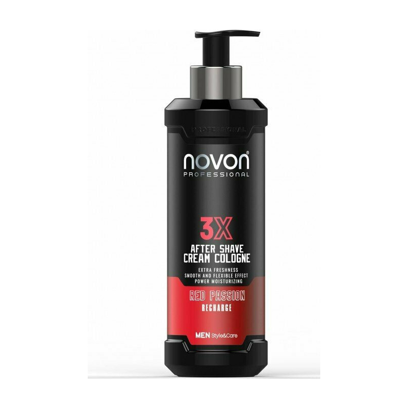 Φωτογραφία προϊόντος: Novon 3X Aftershave Cream Cologne Red Passion 400ml