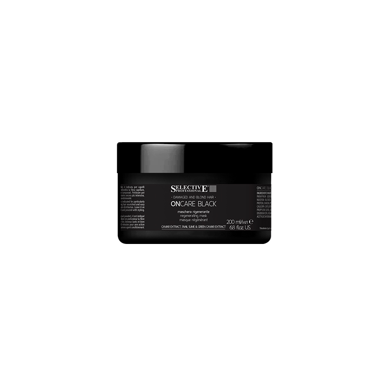 Φωτογραφία προϊόντος: Selective Oncare Black Regenerating Mask 200ml