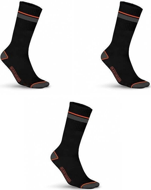 Φωτογραφία προϊόντος: Μακριές Κάλτσες Black & Decker 3 Ζεύγη Μαύρο (BX/CS/1/DEKC)