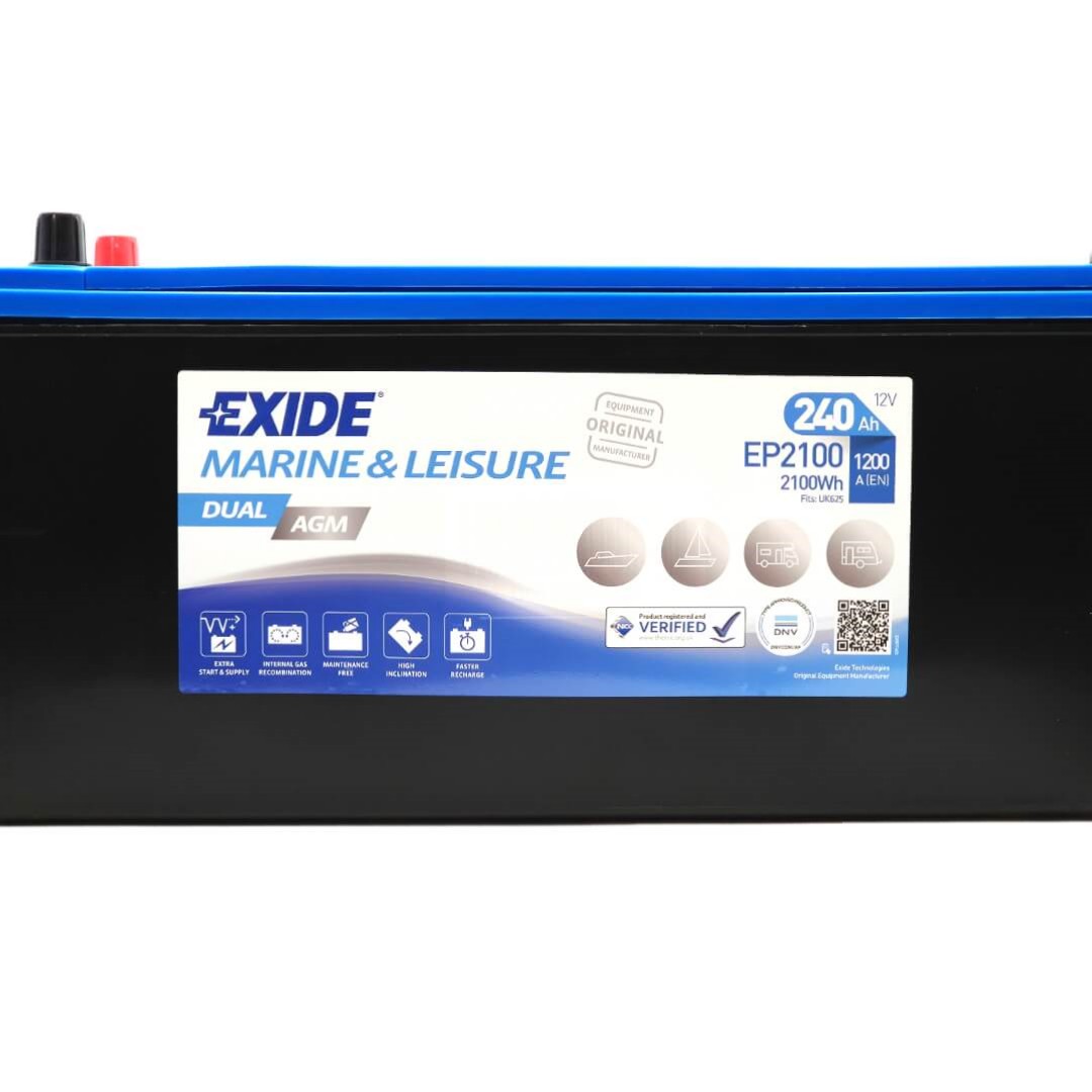 Φωτογραφία προϊόντος: EXIDE AGM EP2100 12V 240Ah 1200A (EN)