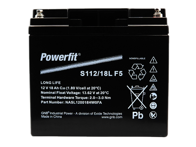 Φωτογραφία προϊόντος: EXIDE GNB Powerfit AGM S112 / 18L F5 12V 18Ah