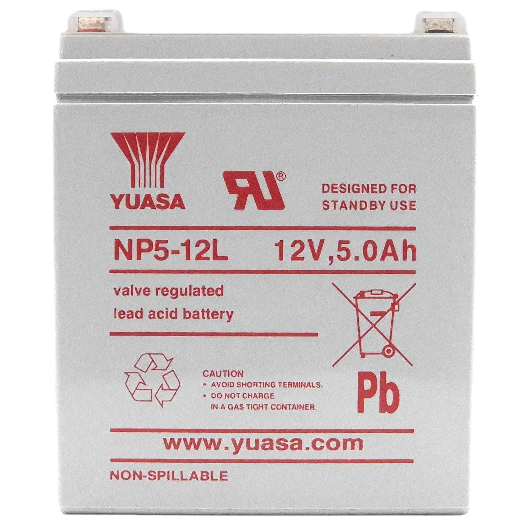 Φωτογραφία προϊόντος: YUASA AGM NP5-12L 12V 5Ah