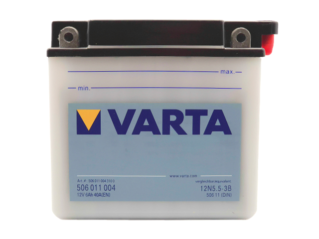 Φωτογραφία προϊόντος: VARTA 12N5.5-3B 12V 6Ah 40A (CCA)