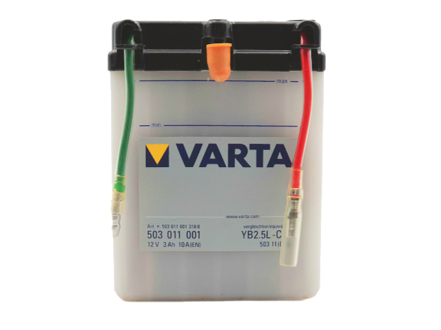Φωτογραφία προϊόντος: VARTA YB2.5L-C-2 12V 3Ah 10A (CCA)