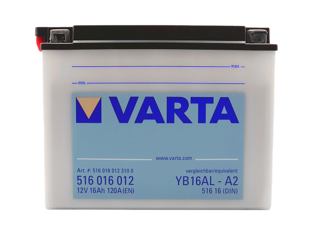 Φωτογραφία προϊόντος: VARTA YB16AL-A2 12V 16Ah 120A (CCA)