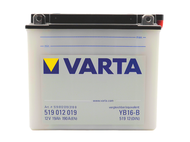 Φωτογραφία προϊόντος: VARTA YB16-B 12V 19Ah 190A (CCA)