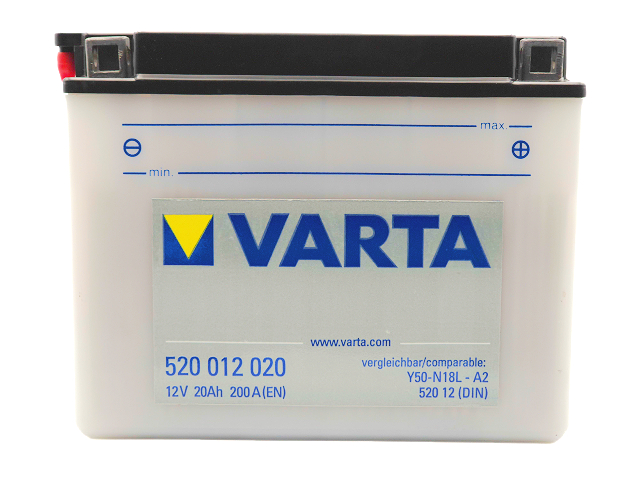 Φωτογραφία προϊόντος: VARTA Y50-N18L-A2 12V 20Ah 200A (CCA)