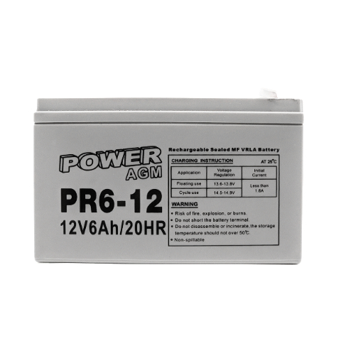 Φωτογραφία προϊόντος: POWER AGM PR6-12 12V 6Ah