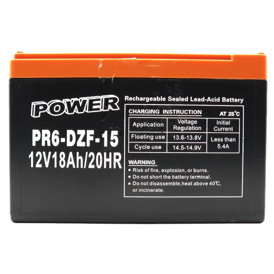 Φωτογραφία προϊόντος: POWER AGM PR6-DZF-15 12V 18Ah