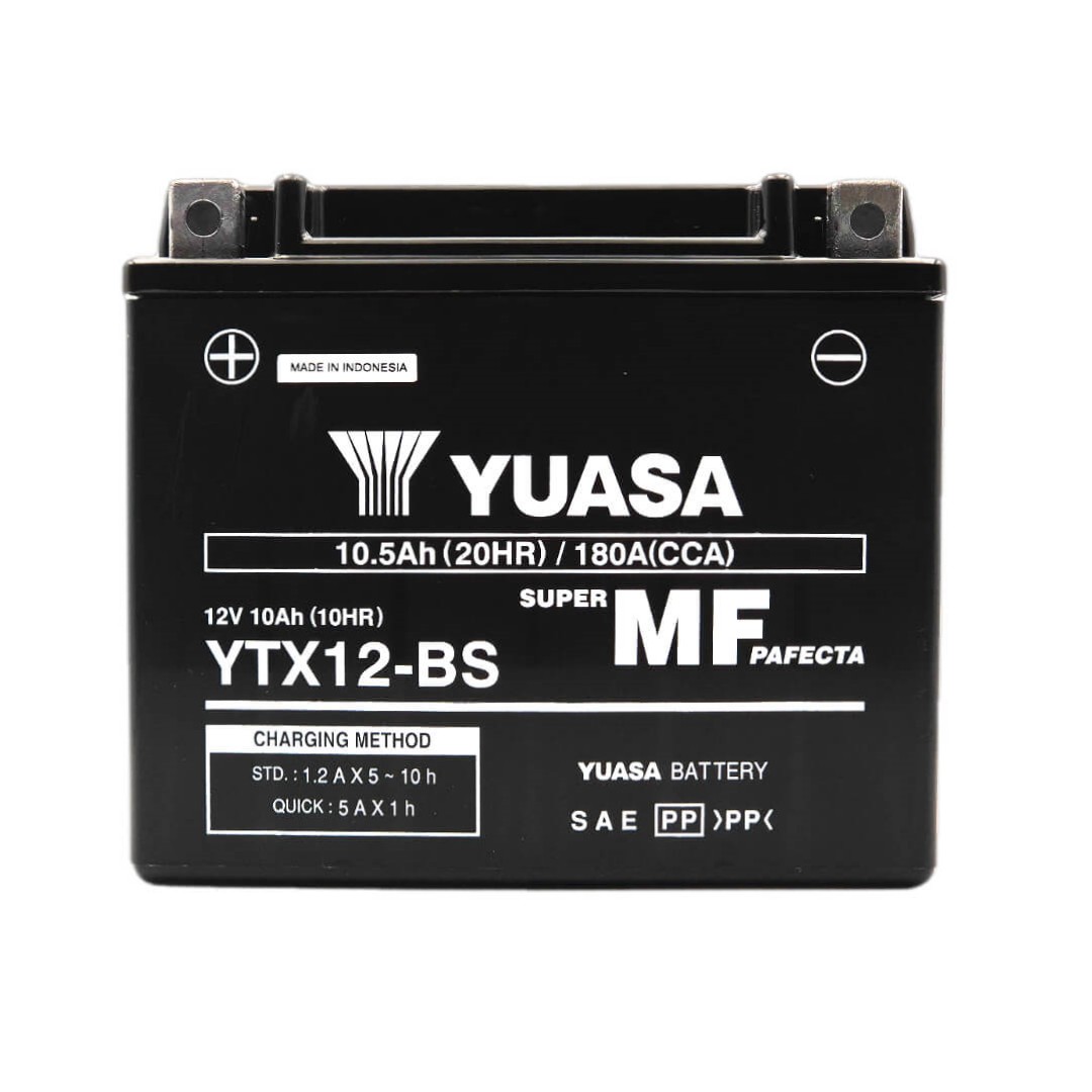 Φωτογραφία προϊόντος: YUASA AGM YTX12-BS 12V 10.5Ah 180A (CCA)
