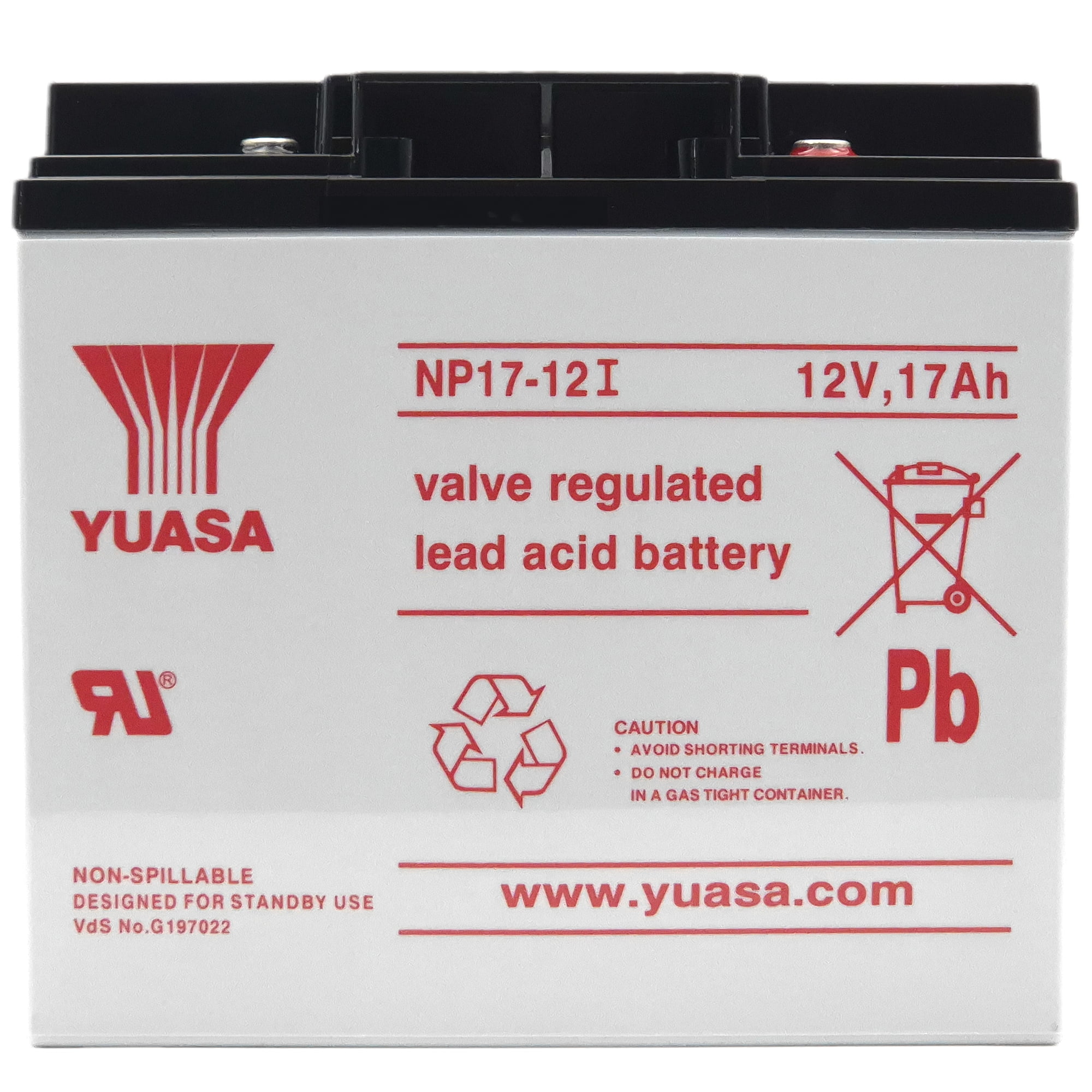 Φωτογραφία προϊόντος: YUASA AGM NP17-12I 12V 17Ah