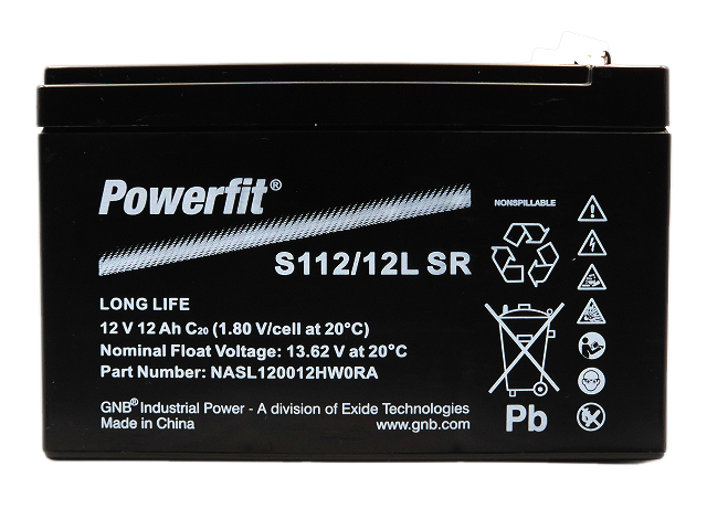 Φωτογραφία προϊόντος: EXIDE GNB Powerfit AGM S112 / 12L SR 12V 12Ah