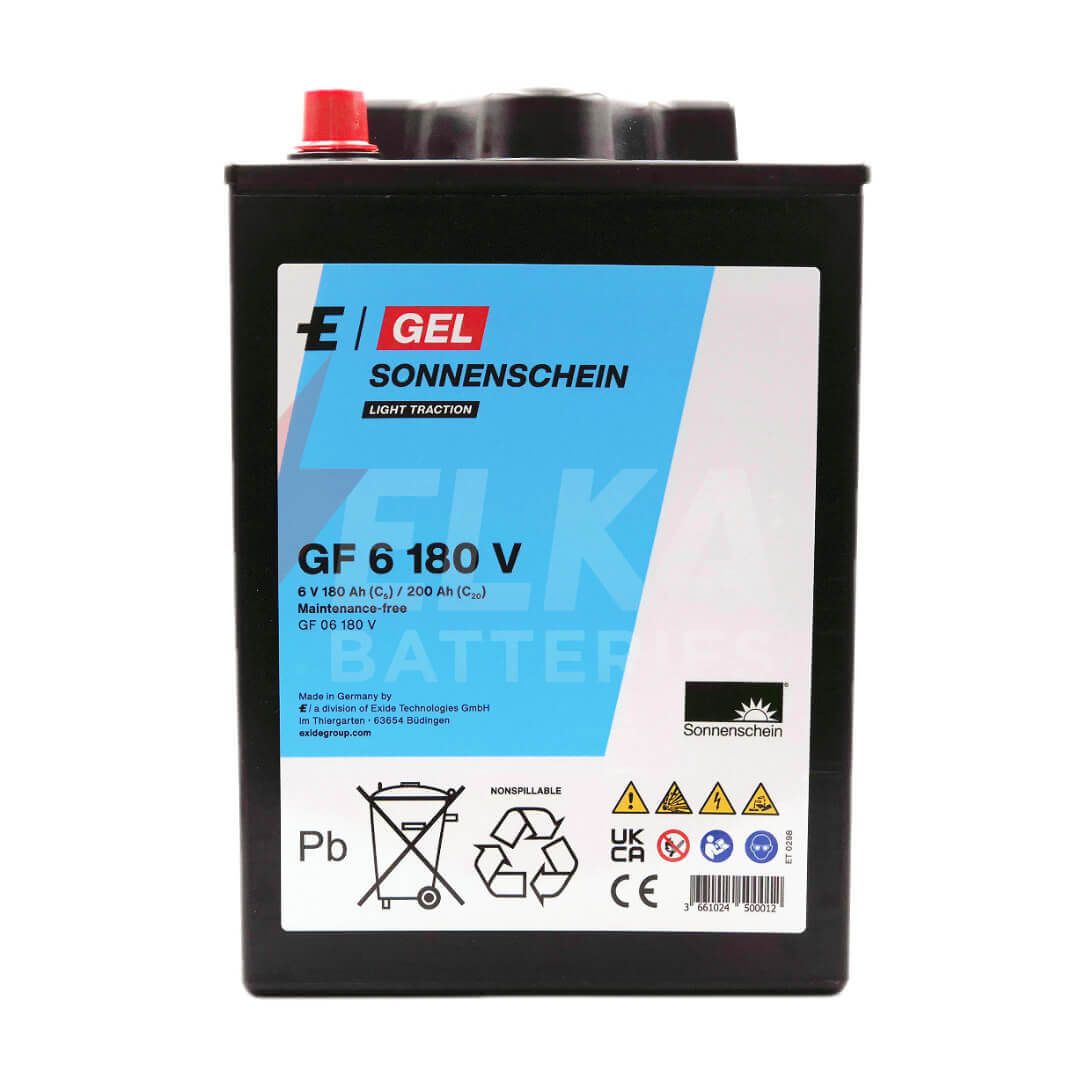 Φωτογραφία προϊόντος: Sonnenschein GEL GF 06 180 V 6V 200Ah