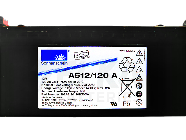 Φωτογραφία προϊόντος: Sonnenschein GEL A512 / 120 A 12V 120Ah