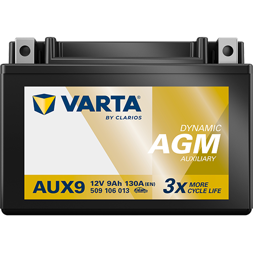 Φωτογραφία προϊόντος: VARTA Dynamic AUX AUX9 12V 9Ah 130A (EN)