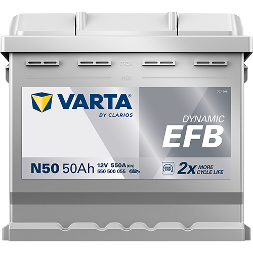 Φωτογραφία προϊόντος: VARTA Dynamic EFB N50 12V 50Ah 550A (EN)
