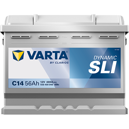 Φωτογραφία προϊόντος: VARTA Dynamic SLI C14 12V 56Ah 480A (EN)