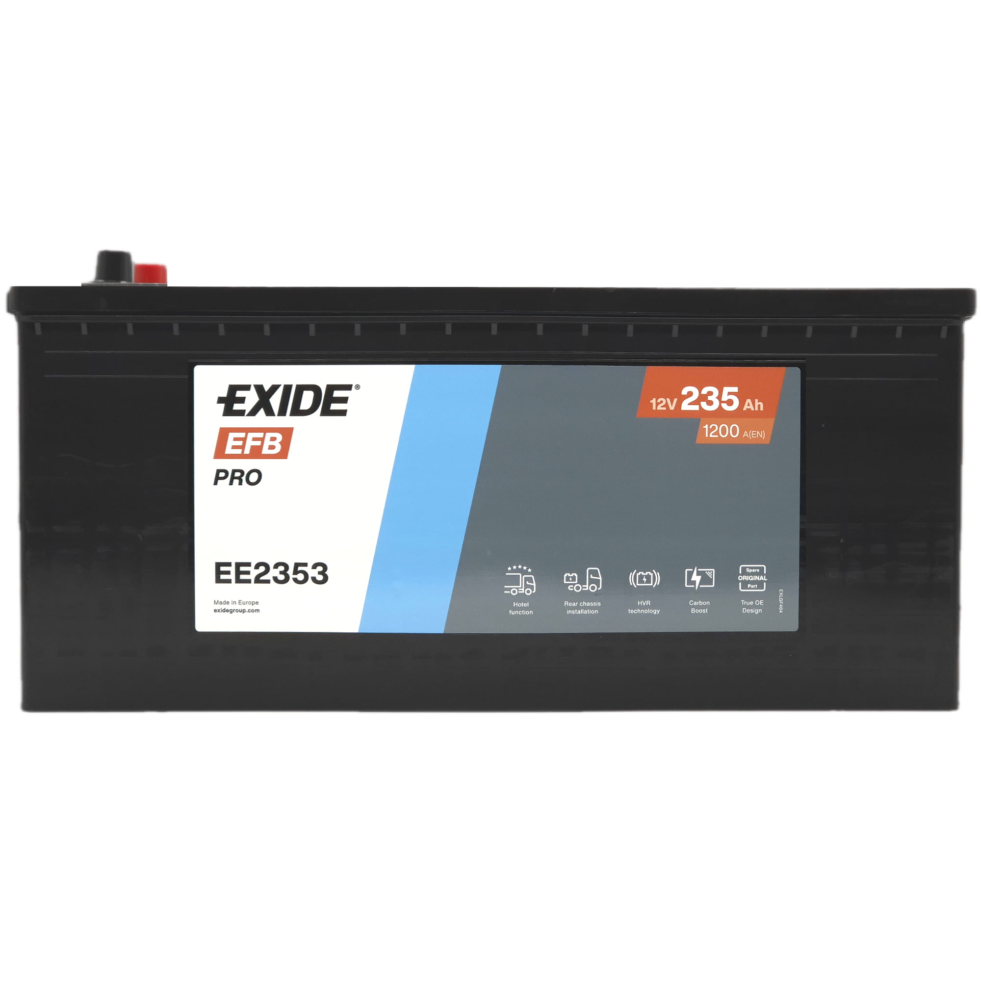 Φωτογραφία προϊόντος: EXIDE EFB PRO EE2353 12V 235Ah 1200A (EN)