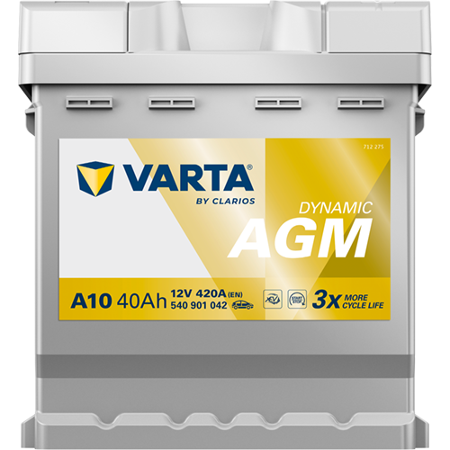 Φωτογραφία προϊόντος: VARTA Dynamic AGM A10 12V 40Ah 420A (EN)