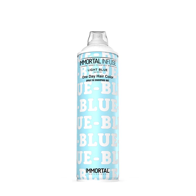 Φωτογραφία προϊόντος: Immortal One Day Hair Color Spray – Light Blue 200ml