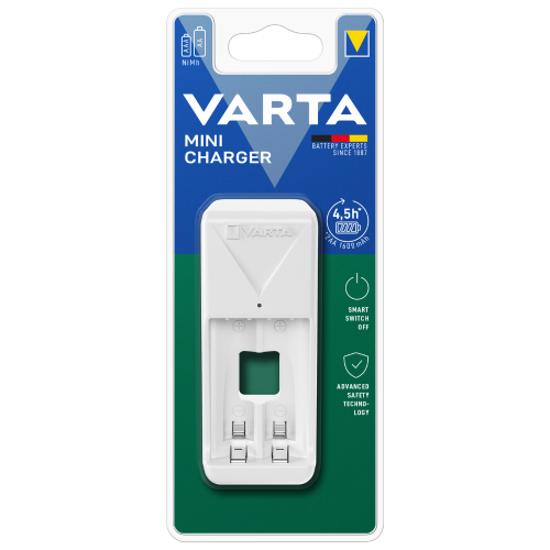 Φωτογραφία προϊόντος: VARTA AG VARTA Mini Charger 2 Θέσεων NiMH