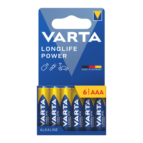 Φωτογραφία προϊόντος: VARTA AG VARTA AAA LR03 LONGLIFE POWER 1.5V