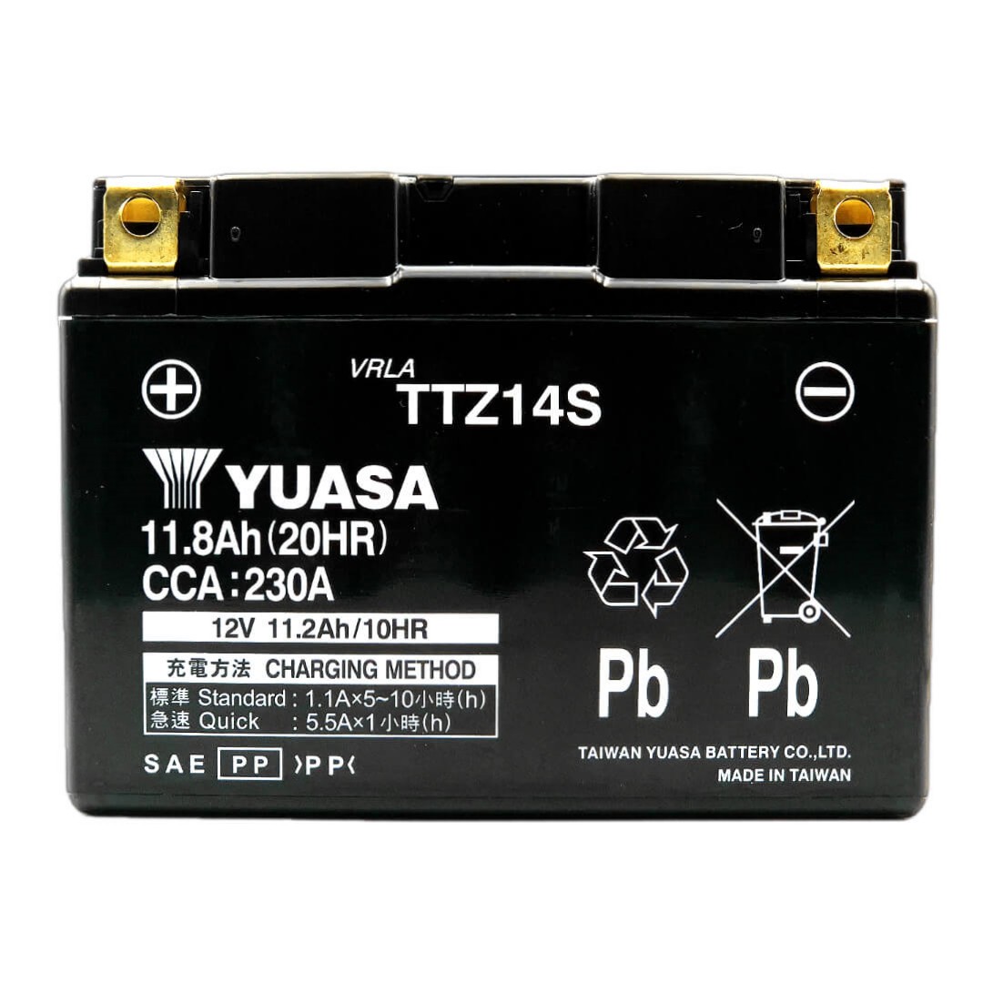 Φωτογραφία προϊόντος: YUASA AGM TTZ14S 12V 11.8Ah 230A (CCA)