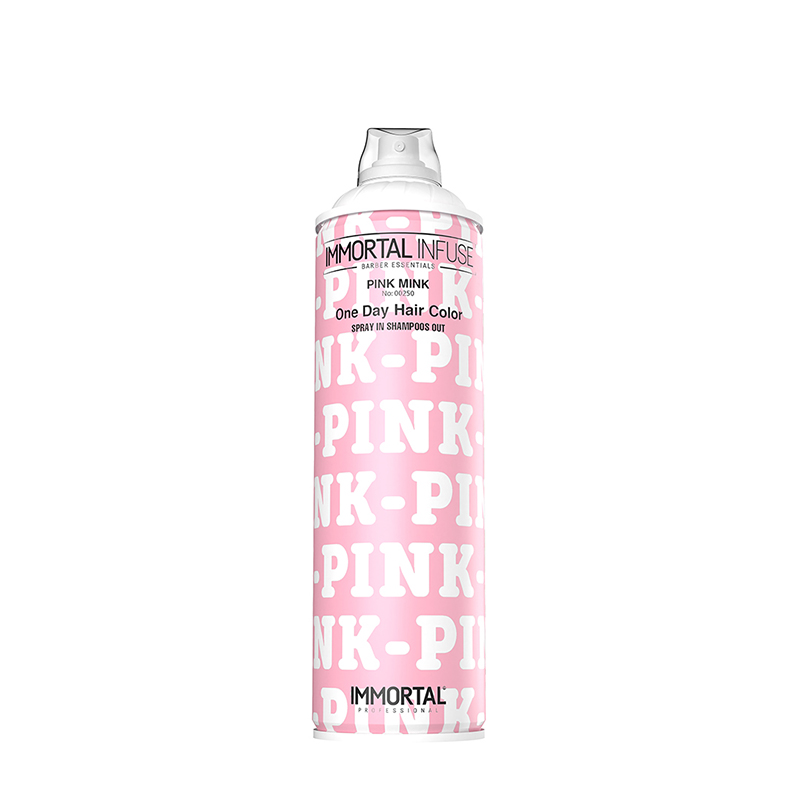 Φωτογραφία προϊόντος: Immortal One Day Hair Color Spray – Pink Mink 200ml