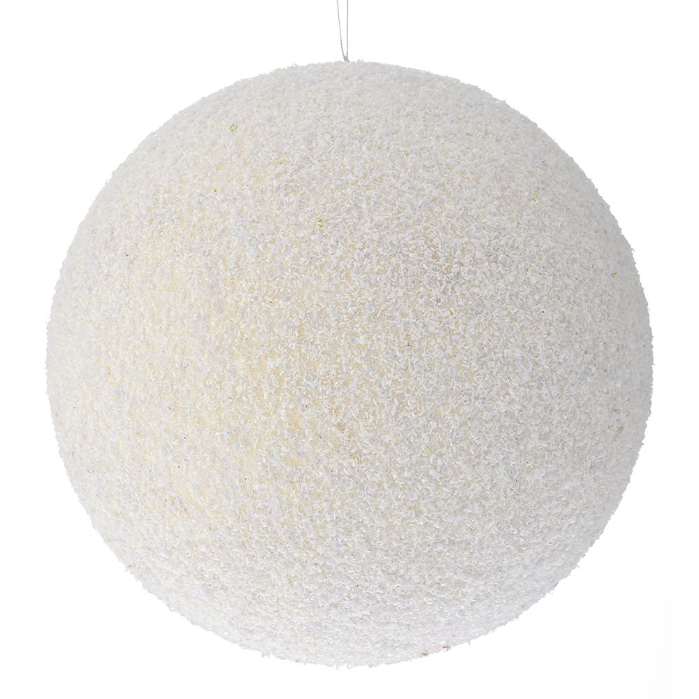 Φωτογραφία προϊόντος: Μπάλα λευκή glitter foam 25cm Iliadis 83555