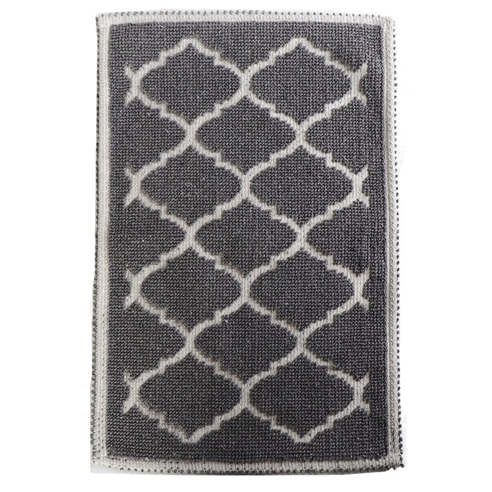 Φωτογραφία προϊόντος: Χαλί Pera Grey 70x120cm με 90% βαμβάκι / 10% πολυεστέρα – Espiel LAX218