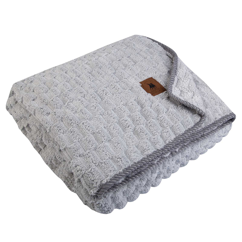 Φωτογραφία προϊόντος: Κουβέρτα fleece baby γκρι 110x150cm Greenwich Polo Club 8837