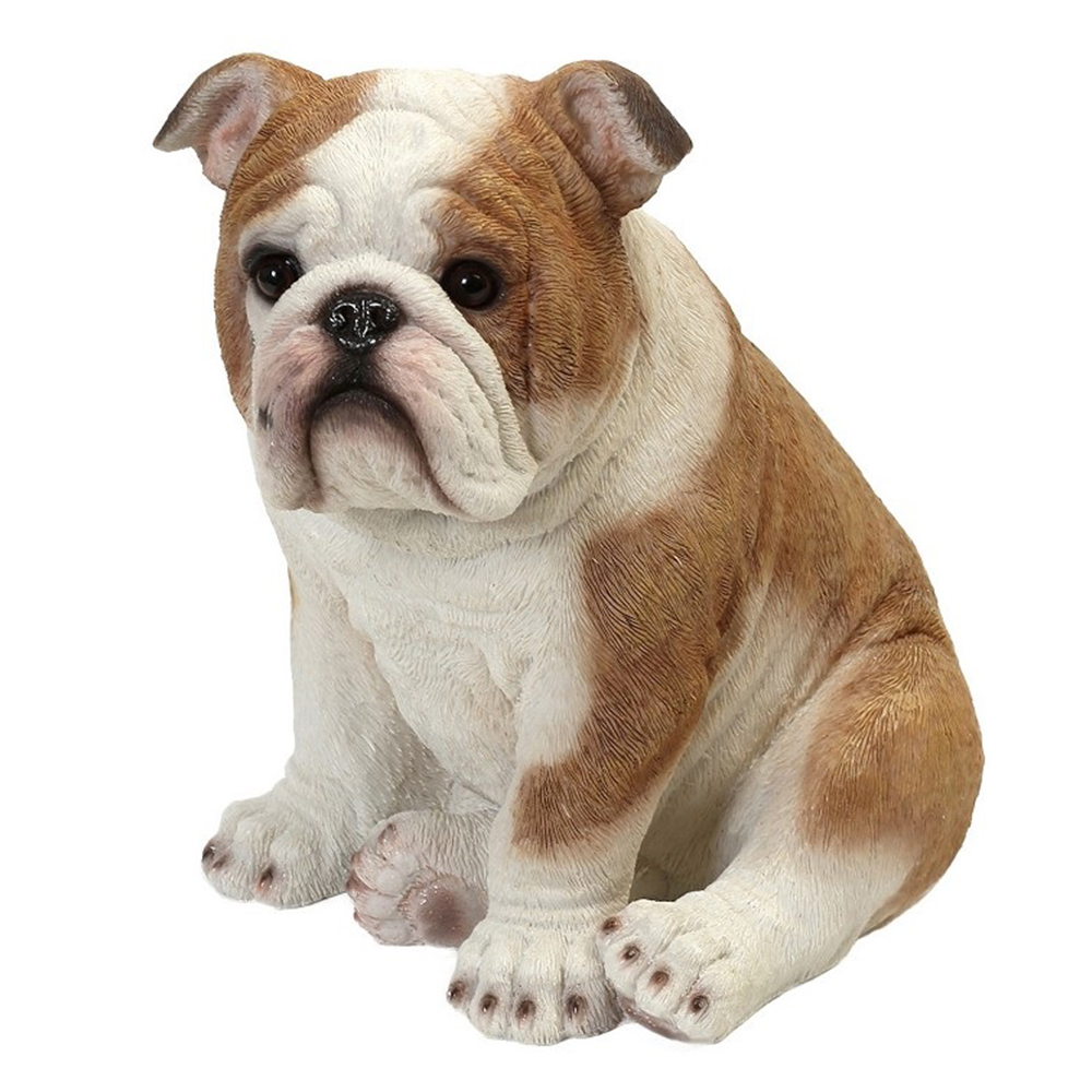 Φωτογραφία προϊόντος: Φιγούρα σκύλος bulldog πολυρεζίν 20x14,5x19,5cm Espiel KUL207