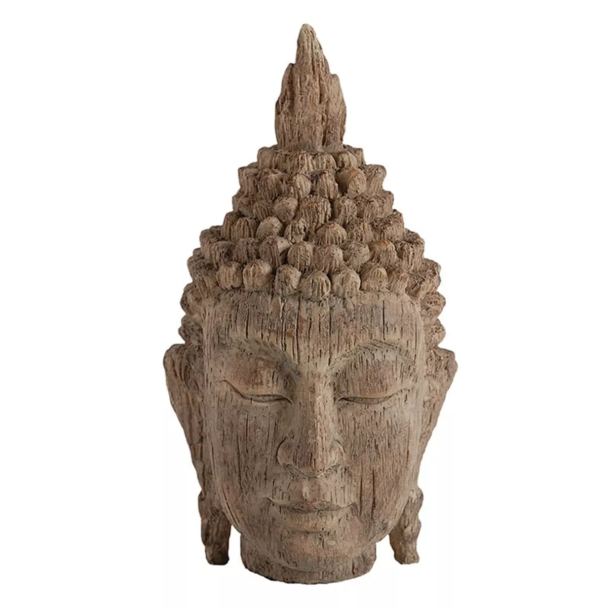 Φωτογραφία προϊόντος: Artekko Buddha Διακοσμητικό Κεφάλι Βούδα Καφέ (11x10.9x20.3)cm 11.43x10.92x20.32