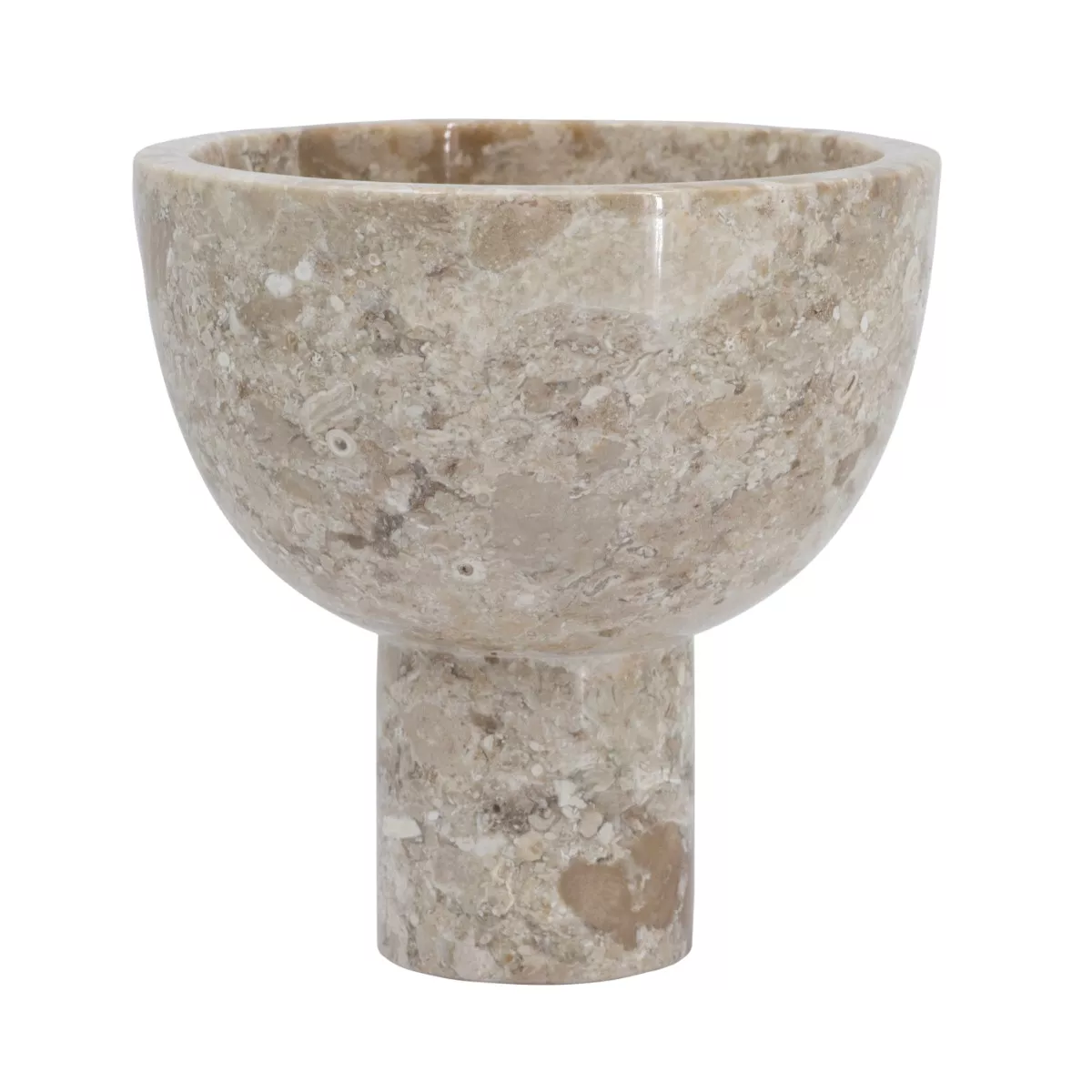 Φωτογραφία προϊόντος: Artekko Marble Μπεζ Μαρμάρινο Μπολ 15x15x15 cm