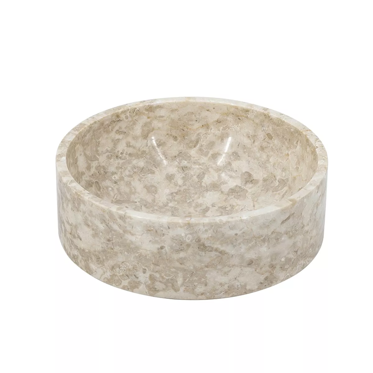 Φωτογραφία προϊόντος: Artekko Marble Μπεζ Μαρμάρινο Μπολ (24x24x11)cm