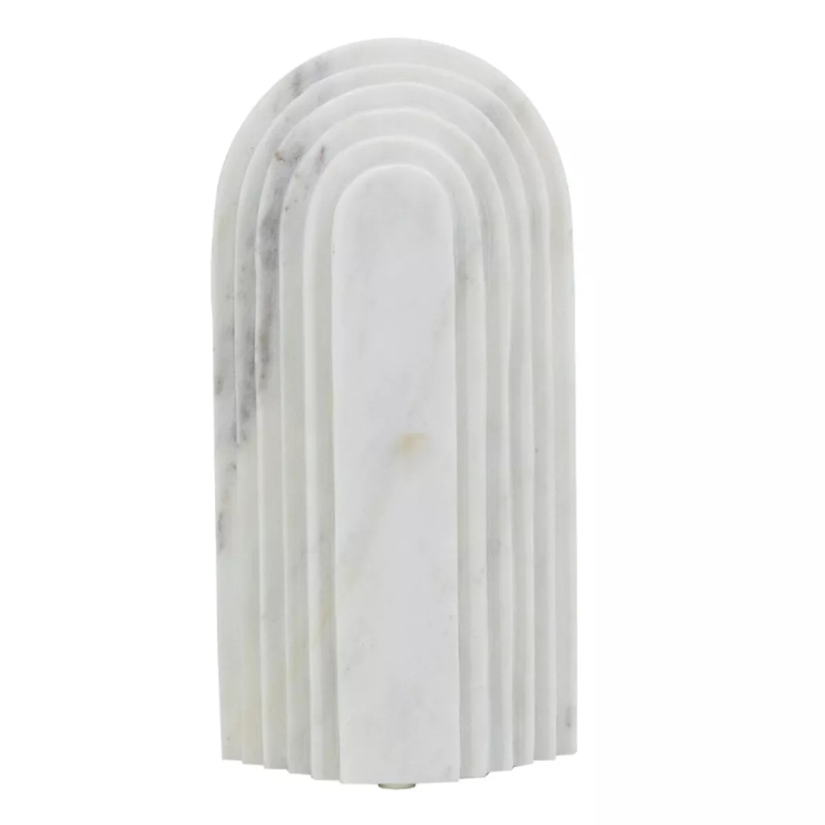 Φωτογραφία προϊόντος: Artekko Marble Λευκό Μαρμάρινο Επιτραπέζιο Διακοσμητικό Γλυπτό (12.5x5x25)cm