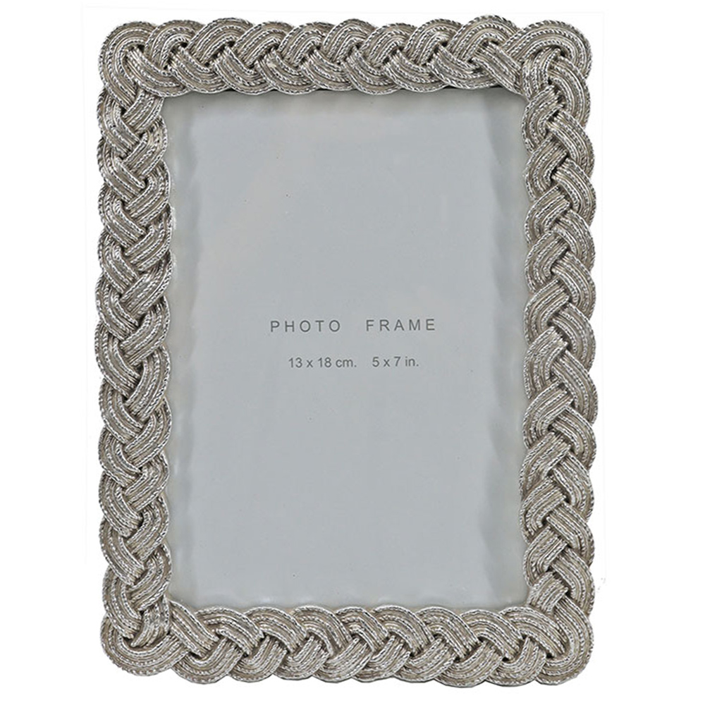 Φωτογραφία προϊόντος: Κορνίζα polyresin ασημί 16,5x21,8cm Zaros 25603 KO185