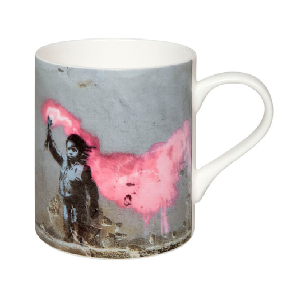 Φωτογραφία προϊόντος: Κούπα “Young refugee in a lifejacket” bansky 385ml Konitz 1120042720
