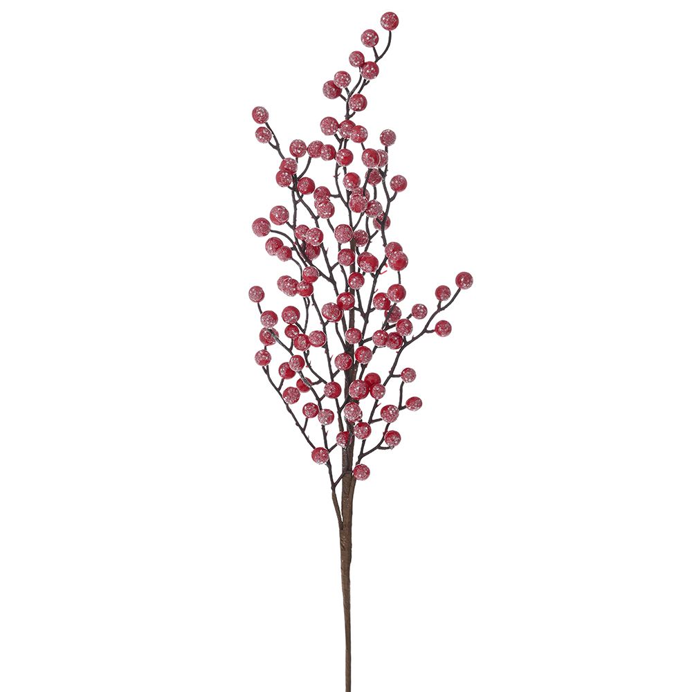 Φωτογραφία προϊόντος: Κλαδί με κόκκινα berries 66cm Iliadis 82702
