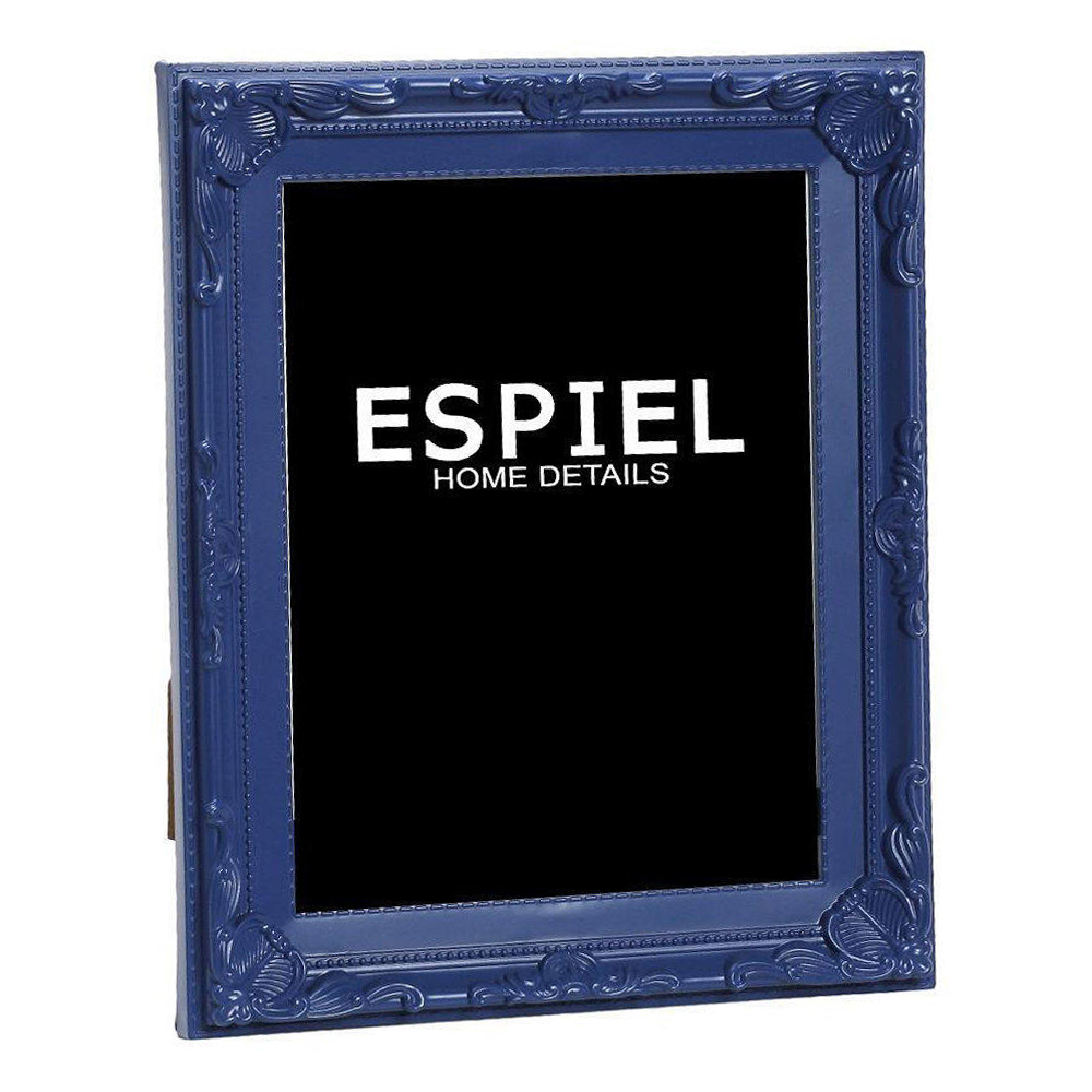 Φωτογραφία προϊόντος: Κορνίζα polyresin Μπλε 10x15cm Espiel SOF133